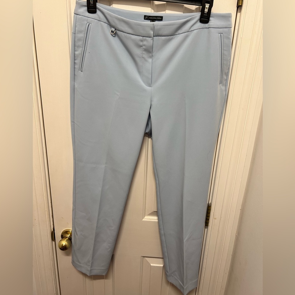 Light blue ankle pant / 14